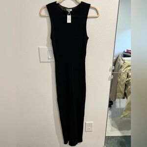 Onia Black Sleeveless Maxi Dress